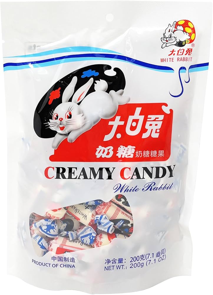 White Rabbit Candy Packaging