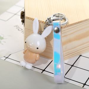 Rabbit Foot Keychain